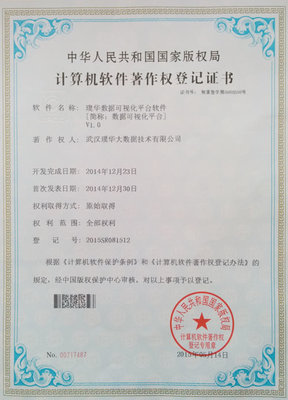 璞华大数据荣获三项计算机软件著作权证书喜报
